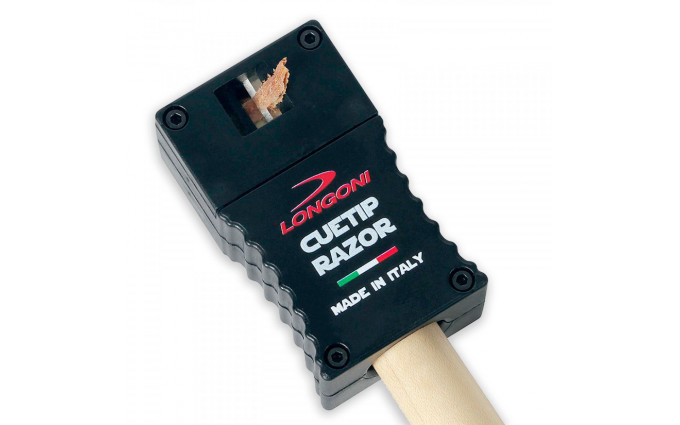 Инструмент для обработки наклейки "Longoni Cue Tip Razor 2 in 1" Инструмент для обработки наклейки "Longoni Cue Tip Razor 2 in 1"